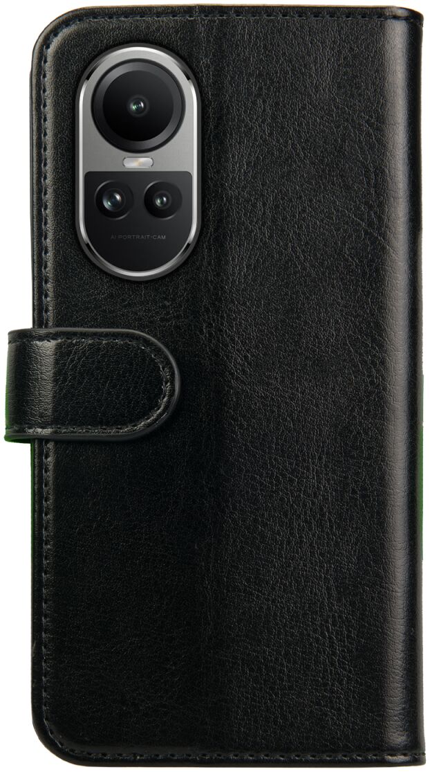 Rosso Element Oppo Reno 10 Hoesje Book Case Wallet Zwart afbeelding 2