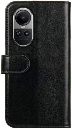 Rosso Element Oppo Reno 10 Hoesje Book Case Wallet Zwart afbeelding 2