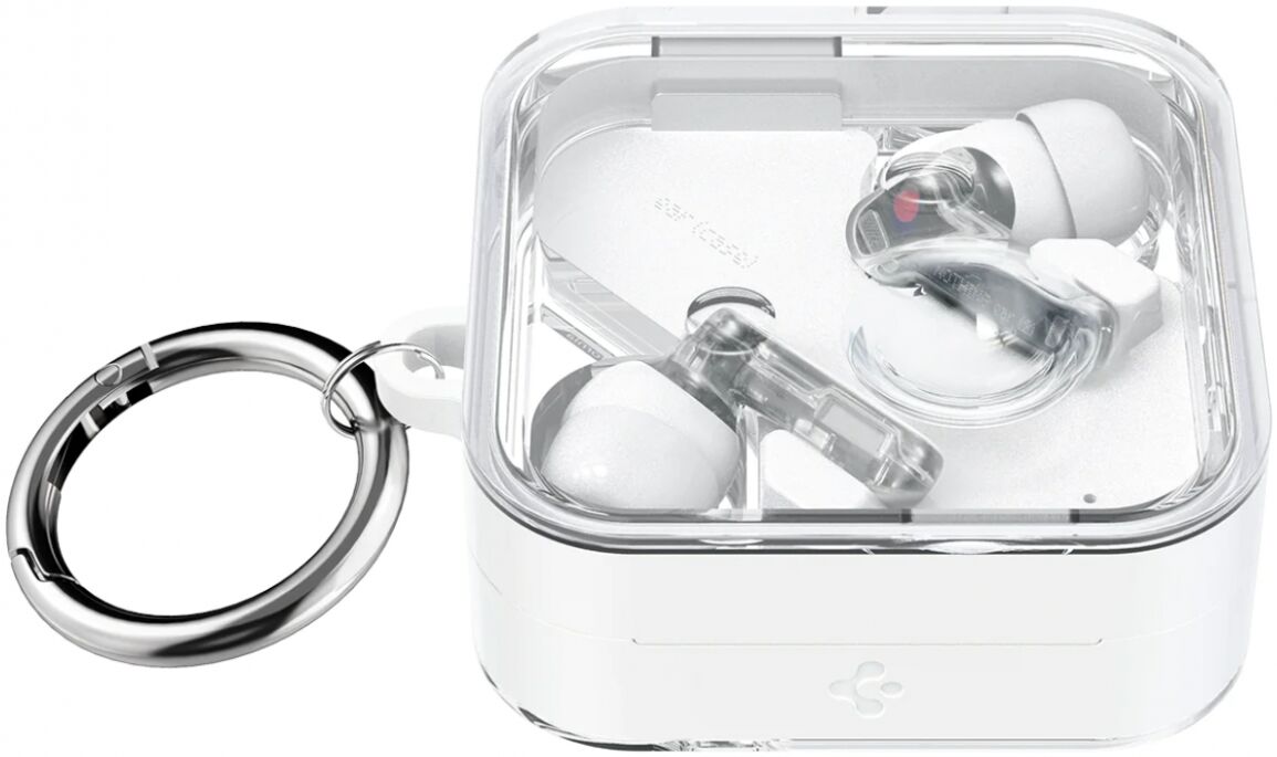 Spigen Ultra Hybrid Nothing Ear (2) Hoesje Transparant / Wit afbeelding 3