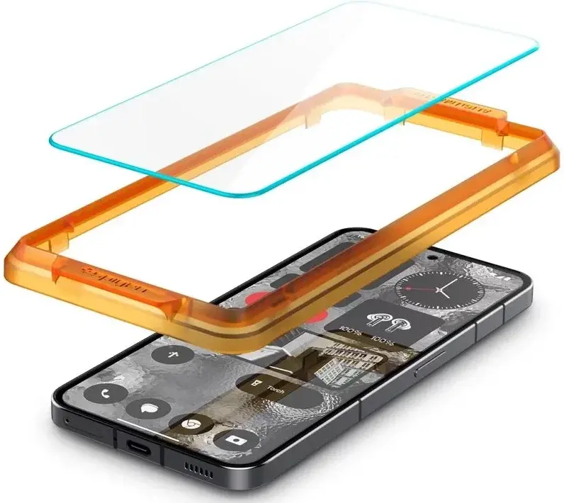 Spigen Glas.tR AlignMaster Nothing Phone (2) Screen Protector (2-Pack) afbeelding 10