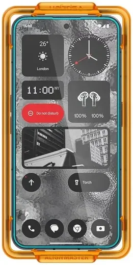 Spigen Glas.tR AlignMaster Nothing Phone (2) Screen Protector (2-Pack) afbeelding 11