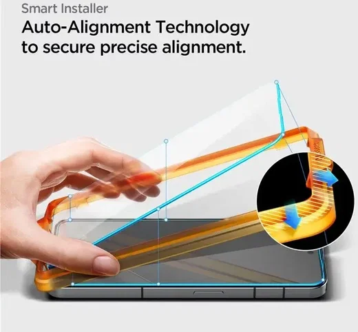 Spigen Glas.tR AlignMaster Nothing Phone (2) Screen Protector (2-Pack) afbeelding 3