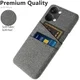 OnePlus Nord 3 5G Hoesje met Kaarthouder Back Cover Grijs afbeelding 3