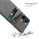 OnePlus Nord 3 5G Hoesje met Kaarthouder Back Cover Grijs afbeelding 4