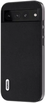 ABEEL Nappa Google Pixel 8 Hoesje Leer Back Cover Zwart