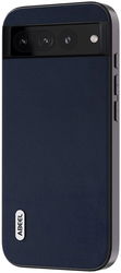 ABEEL Nappa Google Pixel 8 Hoesje Leer Back Cover Blauw afbeelding