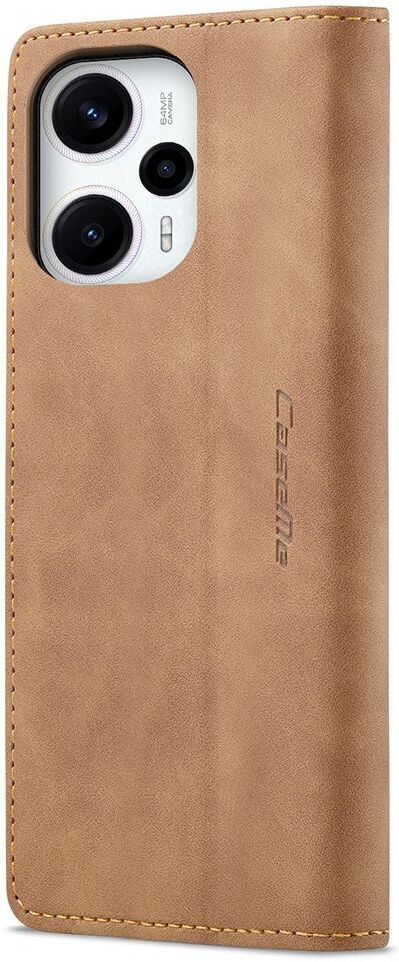 CaseMe 013 Xiaomi Poco F5 5G Hoesje Book Case en Back Cover Bruin afbeelding 5