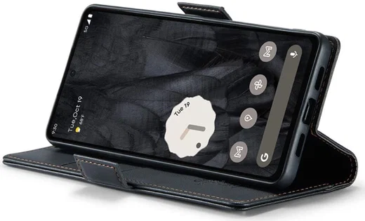 CaseMe 023 Google Pixel 8 Pro Hoesje Book Case Zwart afbeelding 12