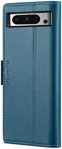 CaseMe 023 Google Pixel 8 Pro Hoesje Book Case Blauw afbeelding 10
