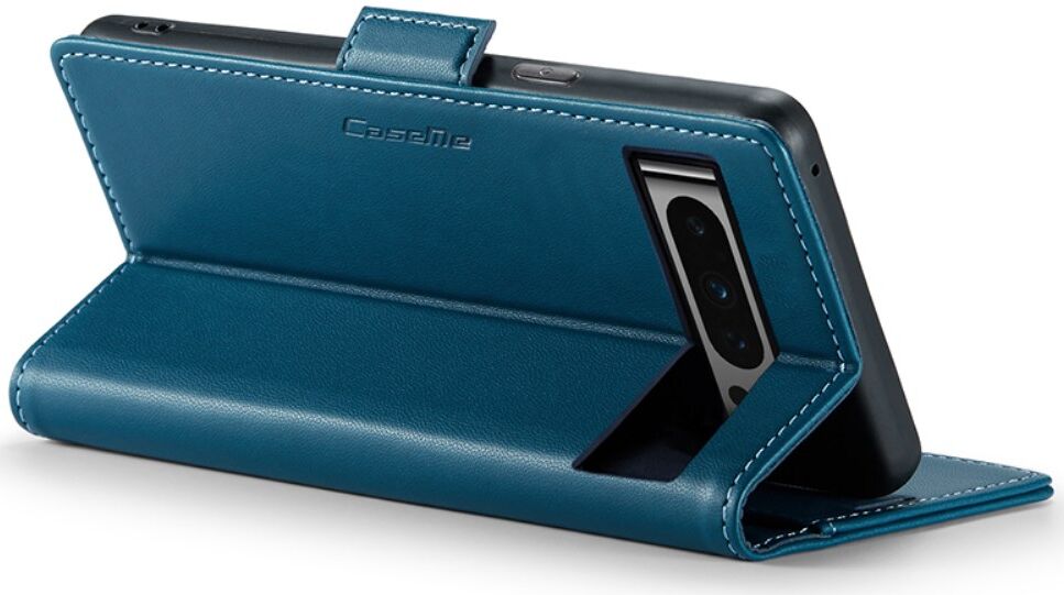 CaseMe 023 Google Pixel 8 Pro Hoesje Book Case Blauw afbeelding 11