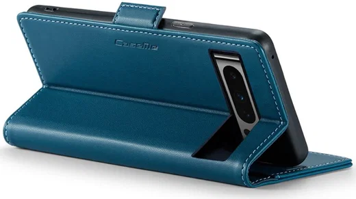 CaseMe 023 Google Pixel 8 Pro Hoesje Book Case Blauw afbeelding 11