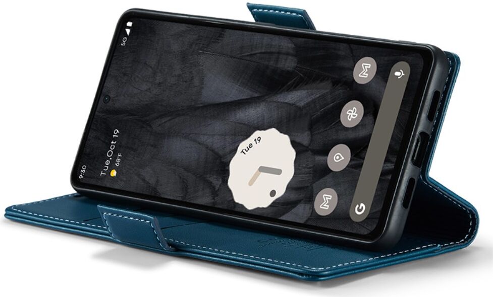 CaseMe 023 Google Pixel 8 Pro Hoesje Book Case Blauw afbeelding 12