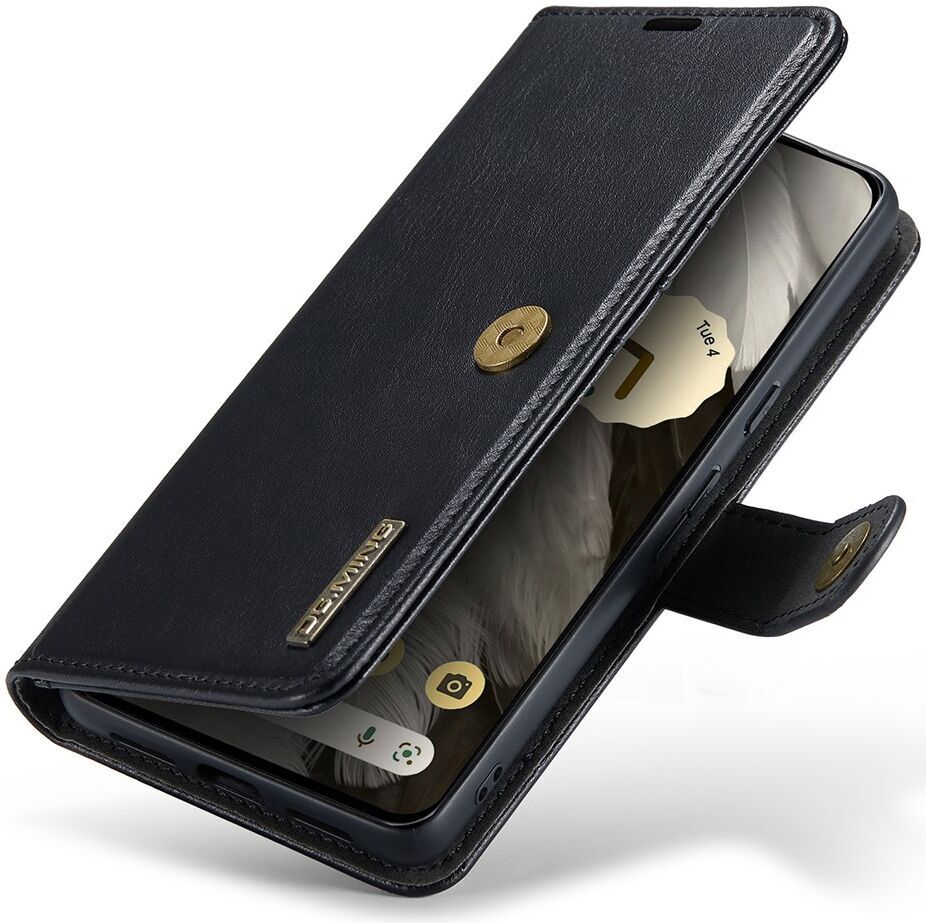 DG Ming Google Pixel 8 Hoesje Retro Wallet Book Case Zwart afbeelding 7