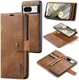DG Ming Google Pixel 8 Hoesje Retro Wallet Book Case Bruin afbeelding 2