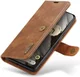 DG Ming Google Pixel 8 Hoesje Retro Wallet Book Case Bruin afbeelding 7