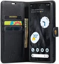 DG Ming Google Pixel 8 Pro Hoesje Retro Wallet Book Case Zwart