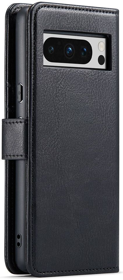 DG Ming Google Pixel 8 Pro Hoesje Retro Wallet Book Case Zwart afbeelding 9