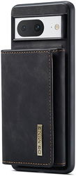 DG Ming Google Pixel 8 Hoesje met Magnetische Kaarthouder Zwart afbeelding