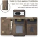 DG Ming Google Pixel 8 Hoesje met Magnetische Kaarthouder Coffee afbeelding 3