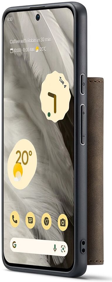 DG Ming Google Pixel 8 Hoesje met Magnetische Kaarthouder Coffee afbeelding 9