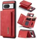 DG Ming Google Pixel 8 Hoesje met Magnetische Kaarthouder Rood afbeelding 2