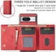 DG Ming Google Pixel 8 Hoesje met Magnetische Kaarthouder Rood afbeelding 3