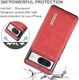 DG Ming Google Pixel 8 Hoesje met Magnetische Kaarthouder Rood afbeelding 4
