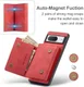 DG Ming Google Pixel 8 Hoesje met Magnetische Kaarthouder Rood afbeelding 5