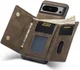 DG Ming Google Pixel 8 Pro Hoesje met Magnetische Kaarthouder Coffee afbeelding 7