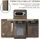 DG Ming Google Pixel 8 Pro Hoesje met Magnetische Kaarthouder Coffee afbeelding 3