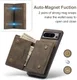 DG Ming Google Pixel 8 Pro Hoesje met Magnetische Kaarthouder Coffee afbeelding 4