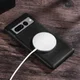 Google Pixel 8 Pro Hoesje MagSafe Kunstleer Back Cover Zwart afbeelding 5