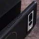 Google Pixel 8 Pro Hoesje MagSafe Kunstleer Back Cover Zwart afbeelding 7