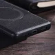 Google Pixel 8 Pro Hoesje MagSafe Kunstleer Back Cover Zwart afbeelding 8