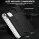 Apple iPhone 15 Plus Hoesje met MagSafe Shockproof Back Cover Zwart afbeelding 6