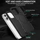 Apple iPhone 15 Pro Max Hoesje met MagSafe Shockproof Back Cover Zwart afbeelding 7