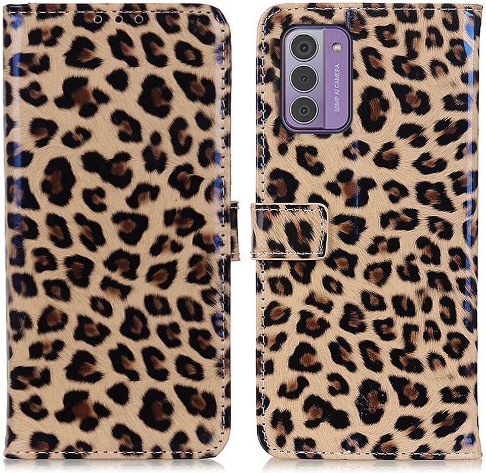 Nokia G42 Hoesje Portemonnee Book Case Luipaard Print afbeelding 2