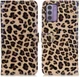 Nokia G42 Hoesje Portemonnee Book Case Luipaard Print afbeelding 2