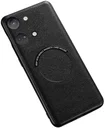 OnePlus Nord 3 Hoesje MagSafe Kunstleer Back Cover Zwart