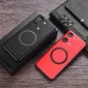 OnePlus Nord 3 Hoesje MagSafe Kunstleer Back Cover Zwart afbeelding 6