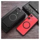 OnePlus Nord 3 Hoesje MagSafe Kunstleer Back Cover Groen afbeelding 6