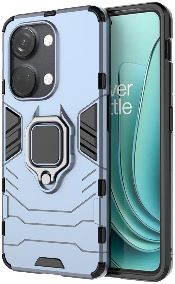 OnePlus Nord 3 Hoesje Magnetische Kickstand Back Cover Blauw afbeelding 1