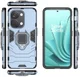 OnePlus Nord 3 Hoesje Magnetische Kickstand Back Cover Blauw afbeelding 7