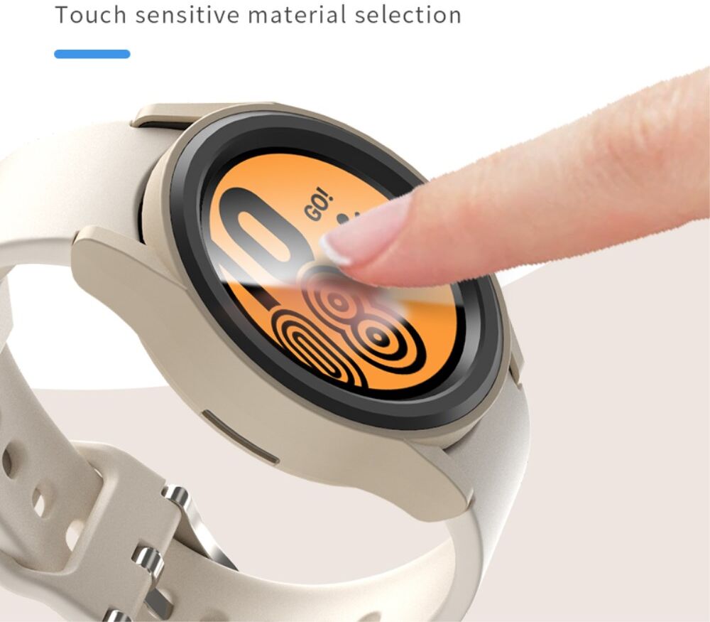 Samsung Galaxy Watch 6 40MM Hoesje - Hard Plastic Bumper Case - Transparant afbeelding 4