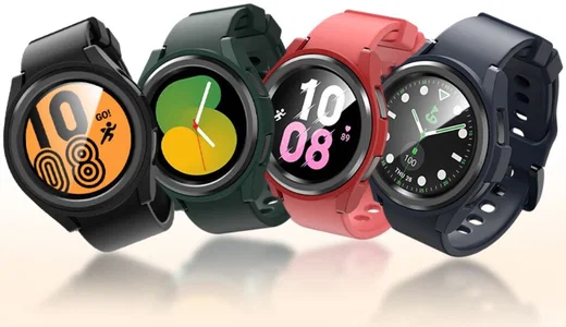 Samsung Galaxy Watch 6 40MM Hoesje - Hard Plastic Bumper Case - Transparant afbeelding 7
