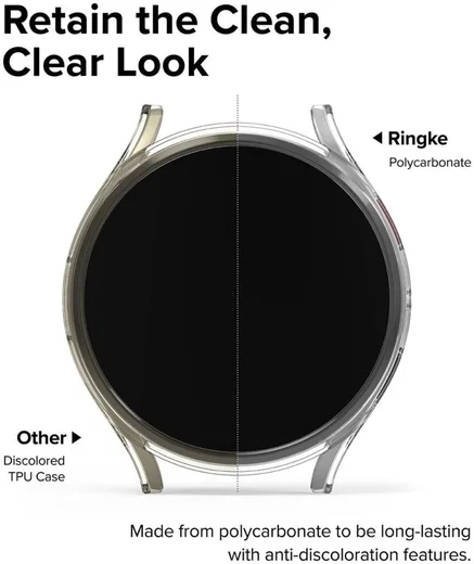 Samsung Galaxy Watch 6 Classic 47MM Hoesje - Bumper Case - Zilver afbeelding 4