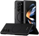 Samsung Galaxy Z Fold 5 Hoesje met MagSafe Back Cover Case Zwart