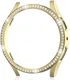 Samsung Galaxy Watch 6 40MM Hoesje - Hard Plastic - Diamant Goud afbeelding 3
