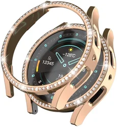 Samsung Galaxy Watch 6 40MM Hoesje - Hard Plastic - Roze Goud afbeelding