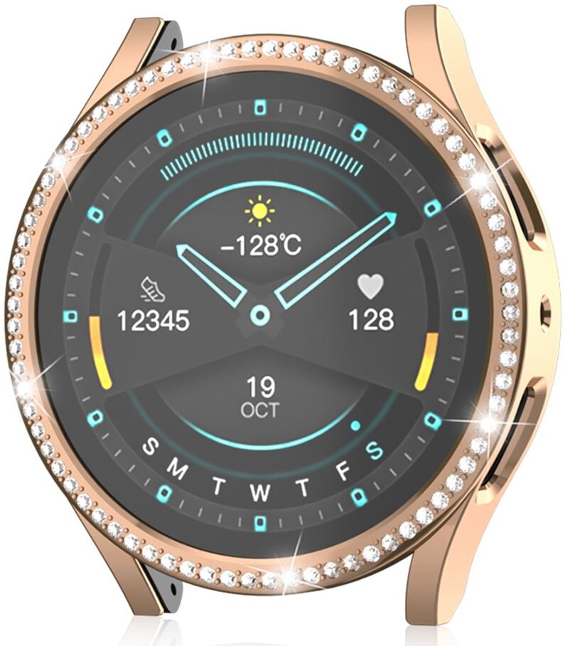 Samsung Galaxy Watch 6 40MM Hoesje - Hard Plastic - Roze Goud afbeelding 2